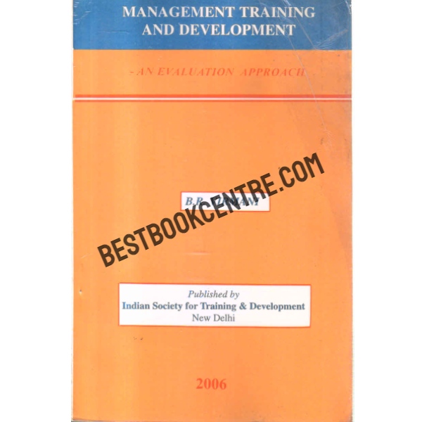 Management training and development 