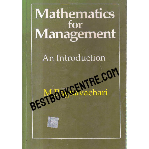 mathematics for management