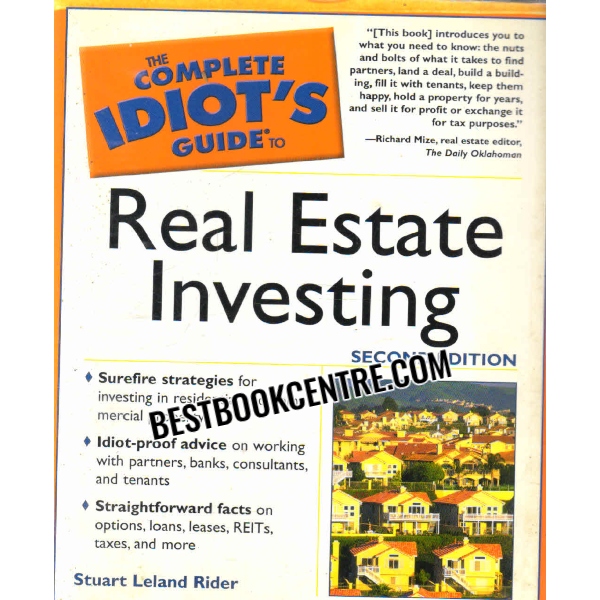the complete idiots guide to real estate investing