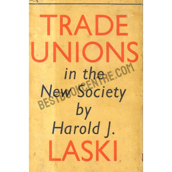 Trade Unions In The New Society