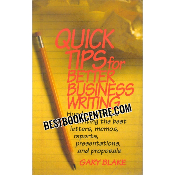 quick tips for better business writing 