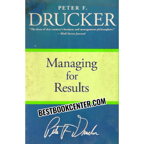 managing for results 