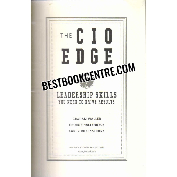 The CIO EDGE 7 Leadership Skills