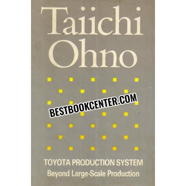 toyota production system 1st edition