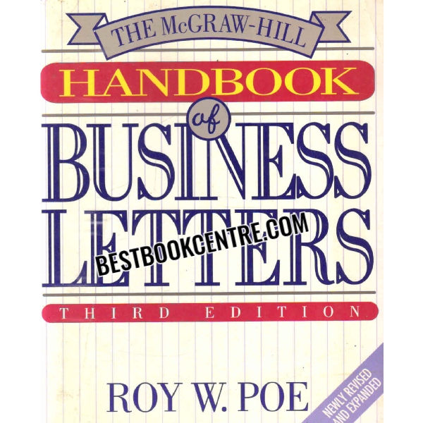 the mcgraw hill handbook of business letters 