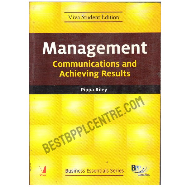 Management Communications and Achieving Results