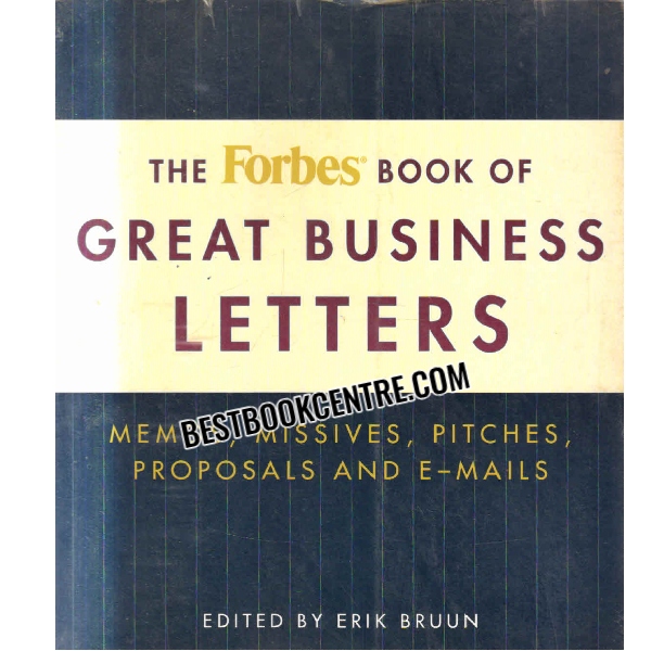 the forbes book of great business letters 