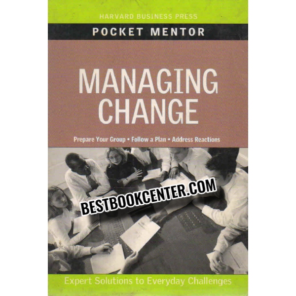 pocket mentor managing change 