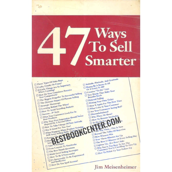 47 ways to sell smarter 