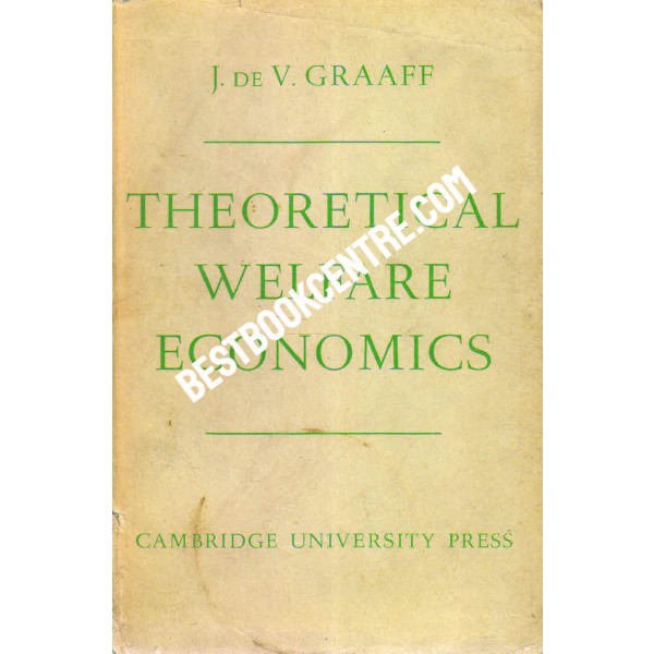 Theoretical Welfare Economics