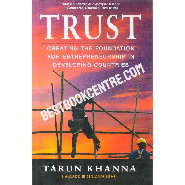 Trust: Creating the Foundation for Entrepreneurship in Developing Countries