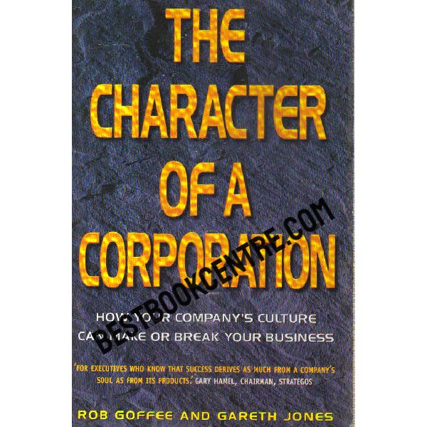 the character of a corporation