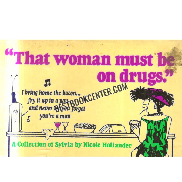 that woman must be on drugs 