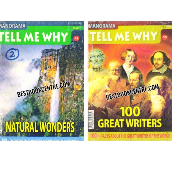Manorama Tell me why magazines No 41, 42, 45, 46, 47, 48, 48 and 50