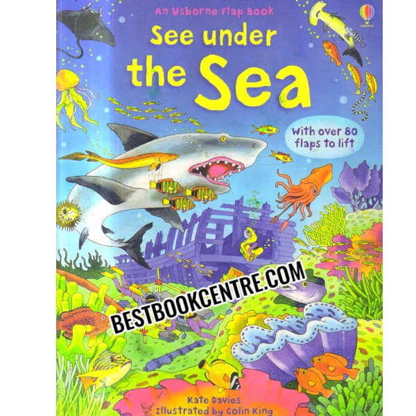 an usborne flap book see under the sea