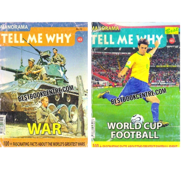 Manorama Tell me why magazines No 41, 42, 45, 46, 47, 48, 48 and 50