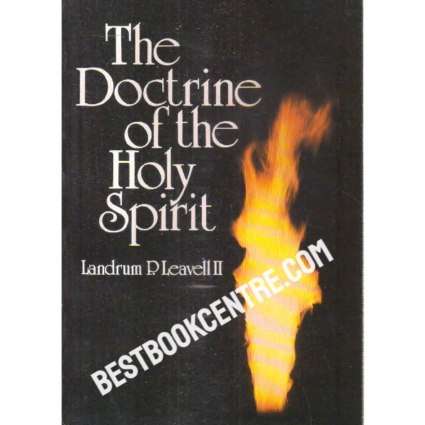 the doctrine of the holy spirit