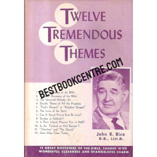 twelve tremendous themes