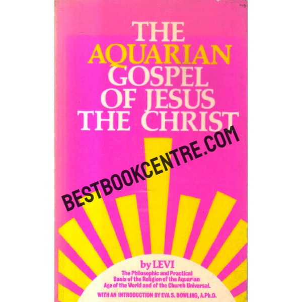 the aquarian gospel of jesus the christ