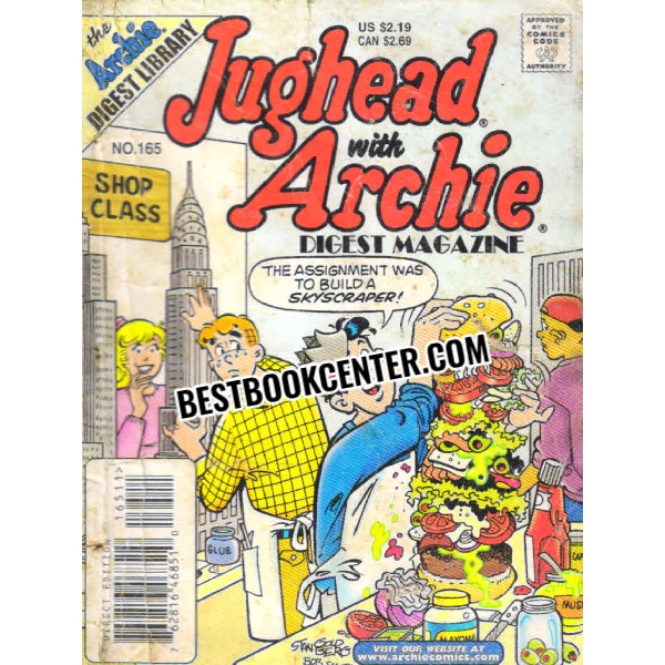 jughead with archie digest magazine no 165