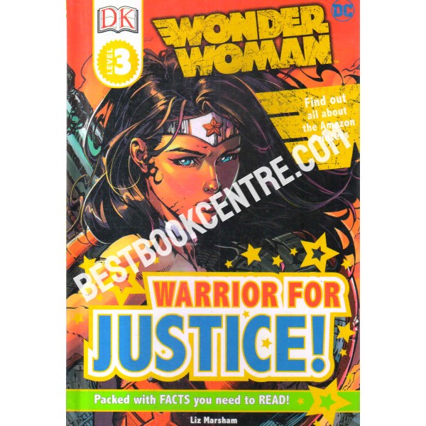 wonder woman warrior for justice 1st edition