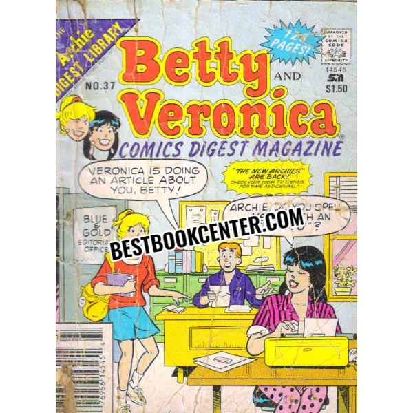 betty and veronica comics digest magazine no 37 