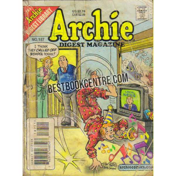 Archie #187 Digest Magazine