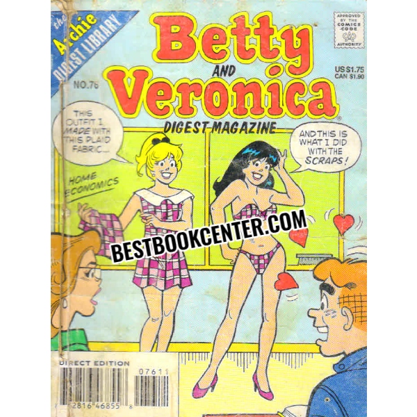 betty and veronica digest magazine no 76