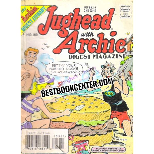 jughead with archie digest magazine no 159