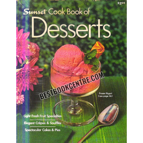 sunset cook book of desserts 