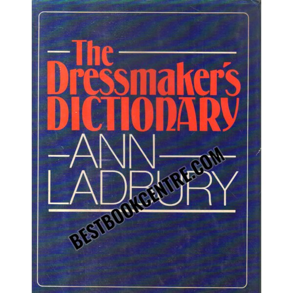 the dressmakers dictionary 1st edition