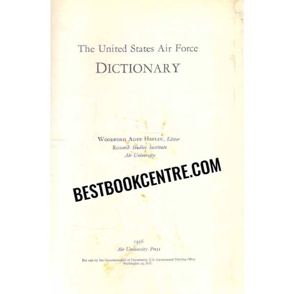 the united states air force dictionary