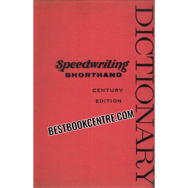 speedwriting shorthand dictionary