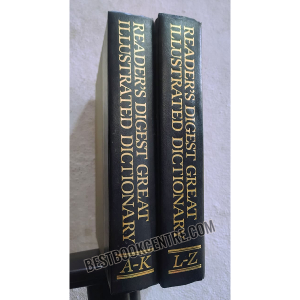 readers digest great illustrated dictionary a to k and l to z