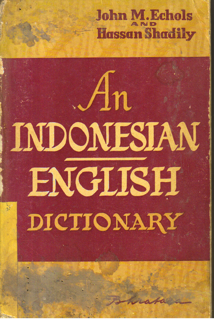 an Indonesian English dictionary