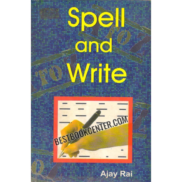 spell and write 