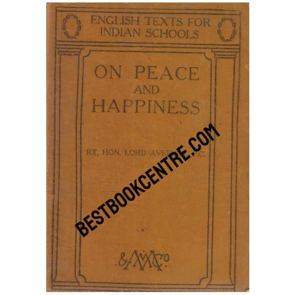 On Peace and Happiness