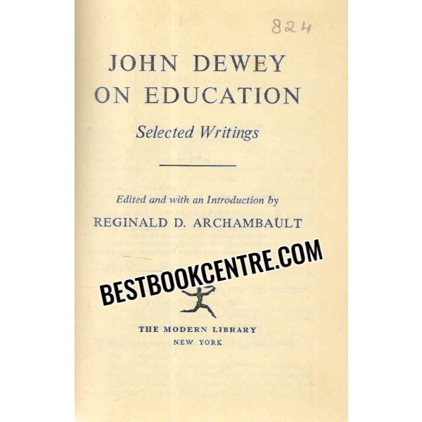john dewey on education selected writings 