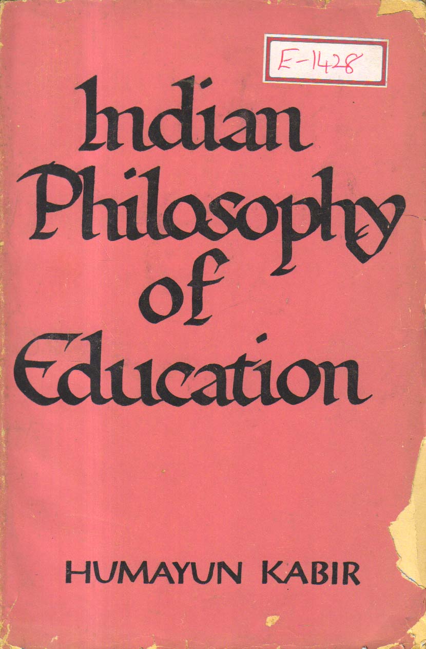 educational philosophies of indian philosophers