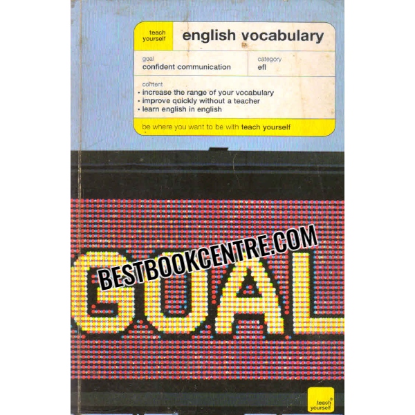 english vocabulary Teach yourself
