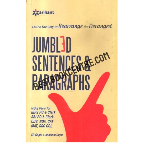 Jumbled sentences and paragraphs