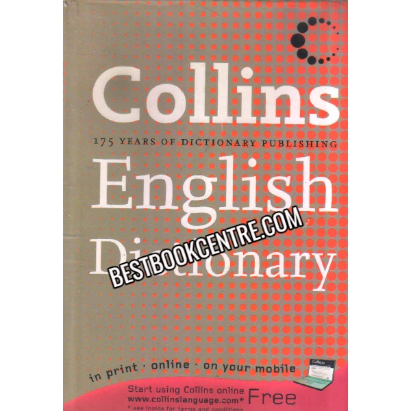 Collins english dictionary, Grammar and Punctuation and thesaurus A to Z (3 books set)