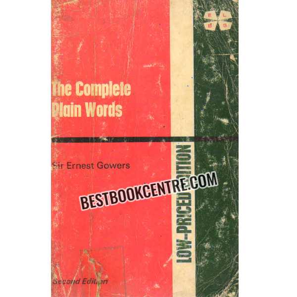 the complete plain words ELBS
