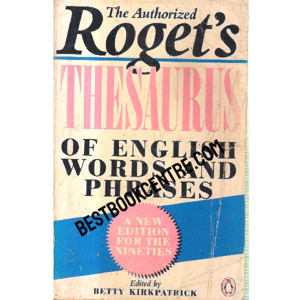 rogets thesaurus of english words and phrases 