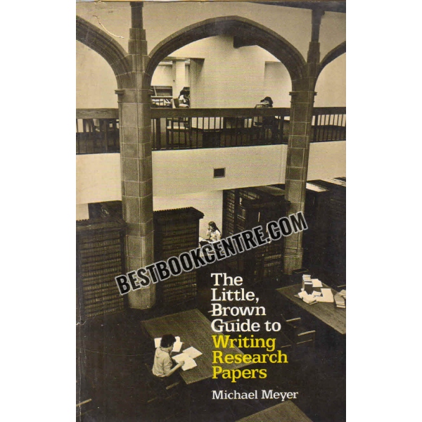 the little brown guide to writing research papers 