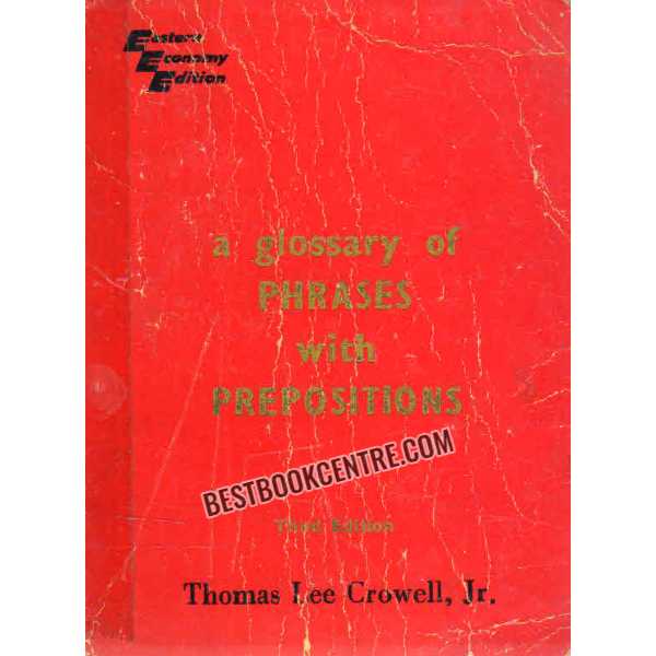 a glossary of Phrases with Prepositions 