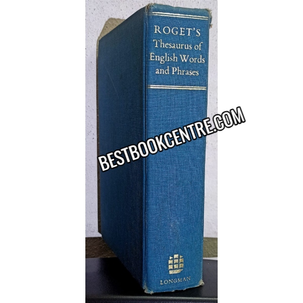 Rogets Thesaurus of English Words and Phrases