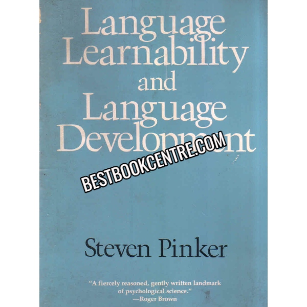 Language Learnability And Language Development 