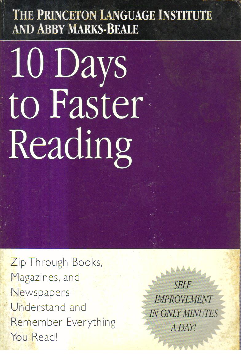 10 Days to Faster Reading