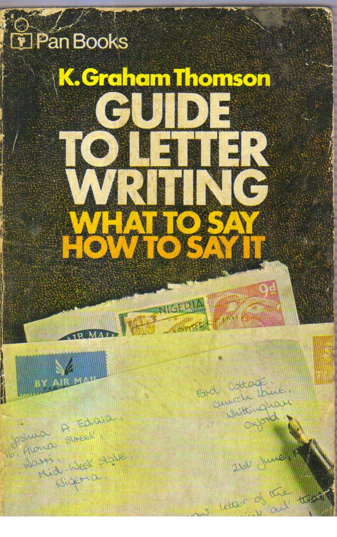 Guide to Letter Writing